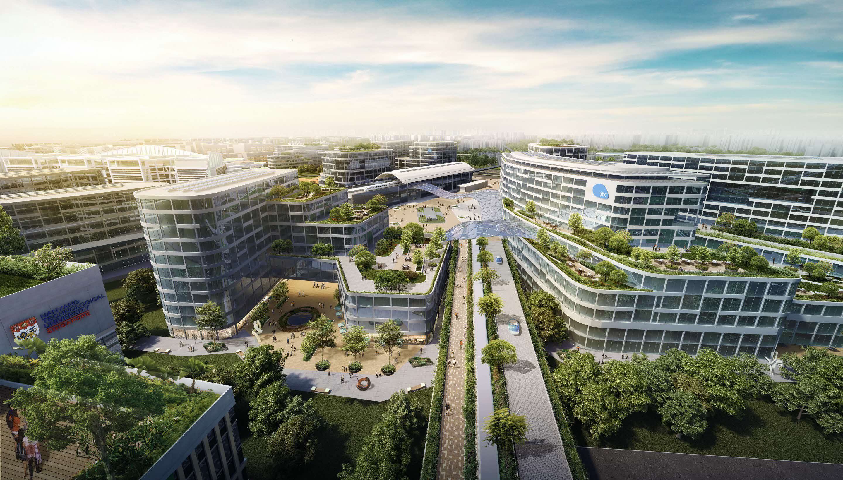 Jurong Innovation District / CleanTech Park